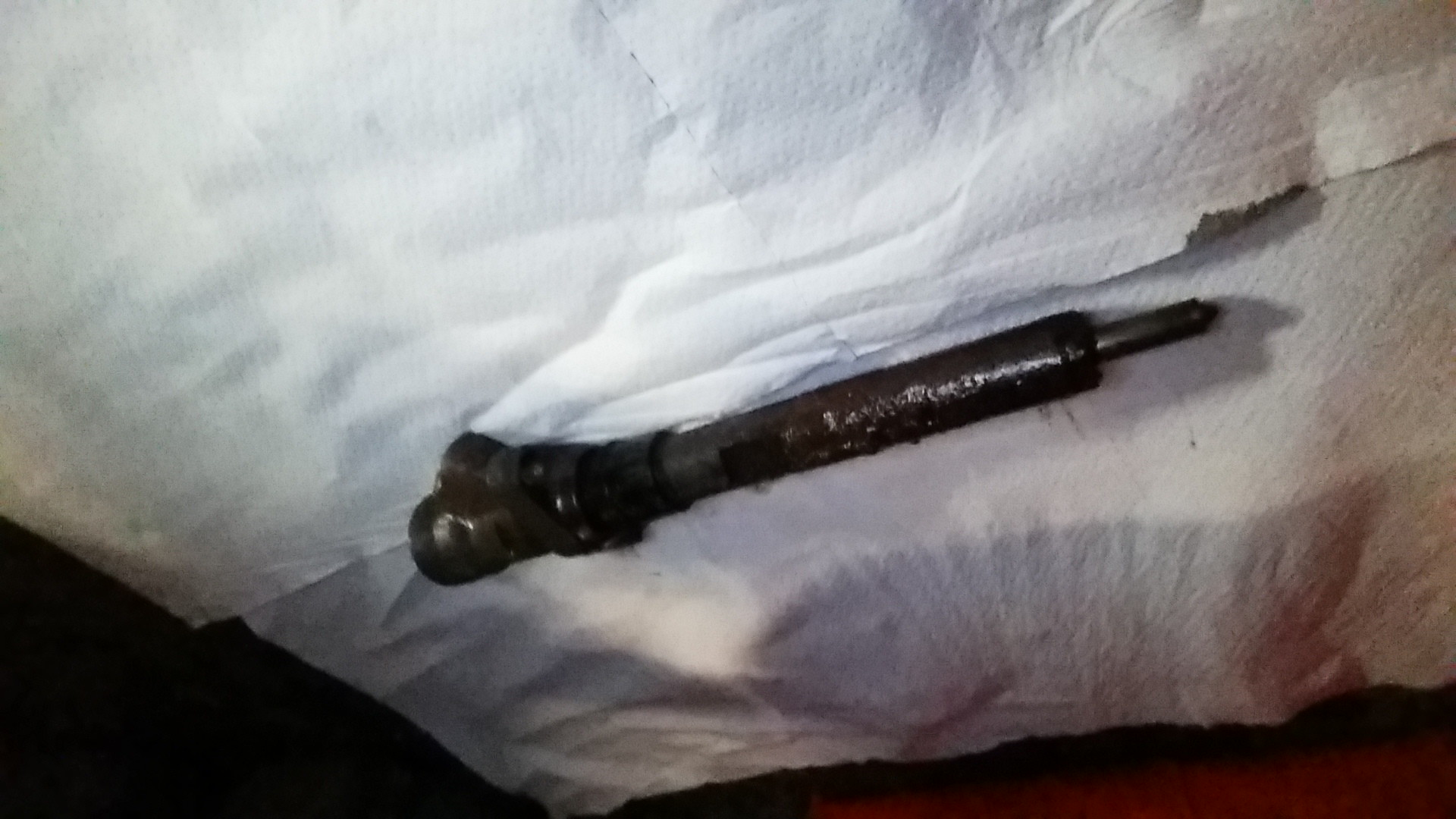 Injecteur grippé